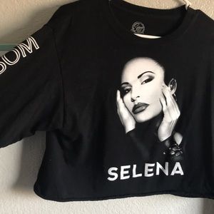 Black Selena Q. Shirt